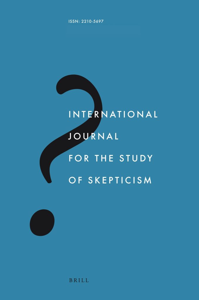 International Journal for the Study of Skepticism